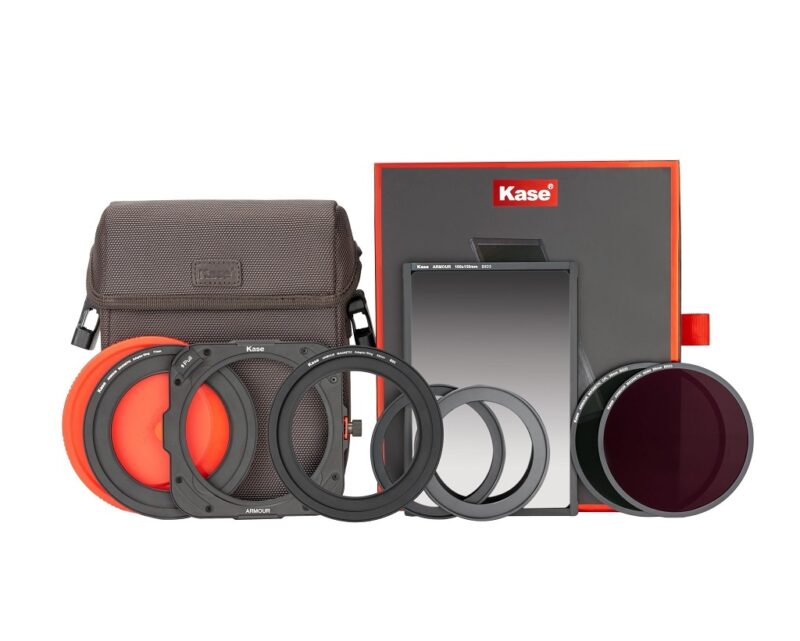 KASE FILTRO ARMOUR ENTRY LEVEL KIT (CPL/ND64/S-GND0.9/ADAPTER RING/CAP/BAG)
