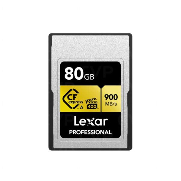 LEXAR CFEXPRESS TYPE-A 80GB GOLD