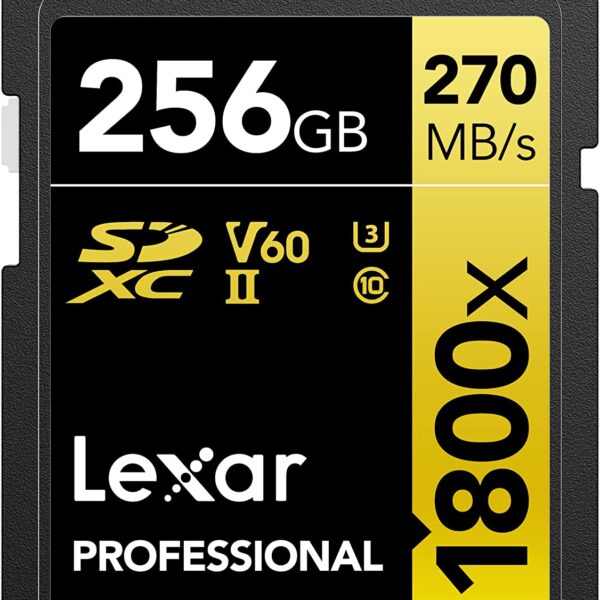 LEXAR 256GB PRO 1800X SDXC UHS-II