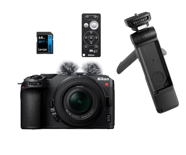 Nikon Z30 Vlogger Kit + SD 64GB 800x