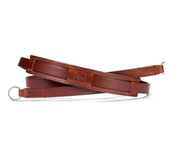 LEICA Neck strap vintage, leather, brown