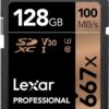 Lexar Professional 667x 128GB SDXC UHS-I/U3 V30