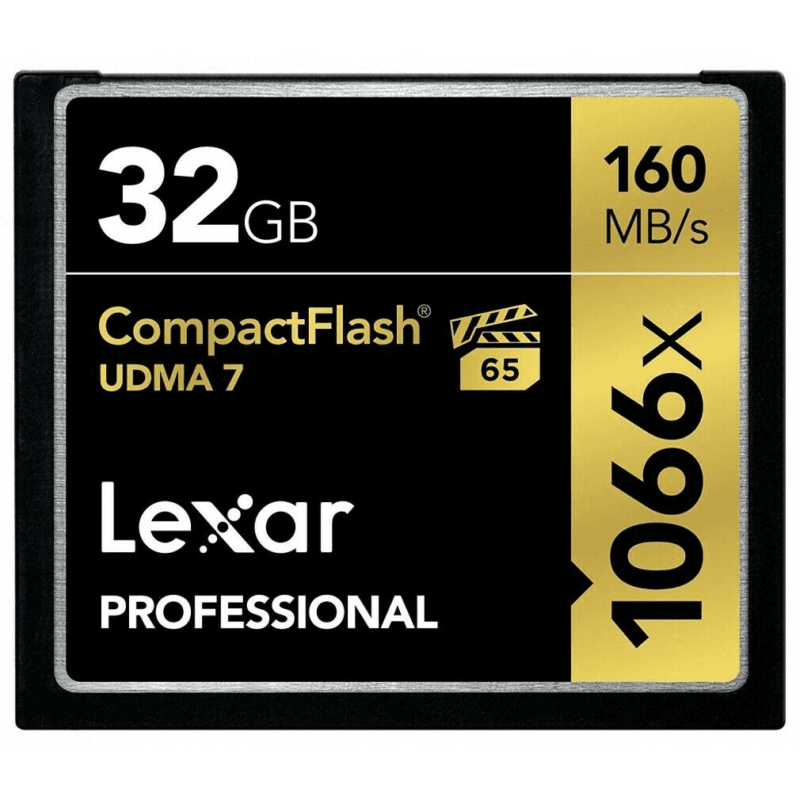 LEXAR 32GB 1066X PRO UDMA7 CF CARD