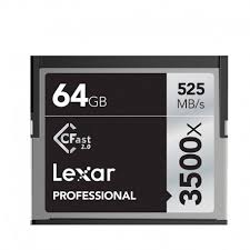 LEXAR 64GB 3500X PRO CFAST