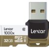 LEXAR 32GB microSDHC UHS-II 1000x with Reader (Class 10) U3
