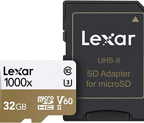 LEXAR 64GB microSDXC UHS-II 1000x with Reader (Class 10) U3