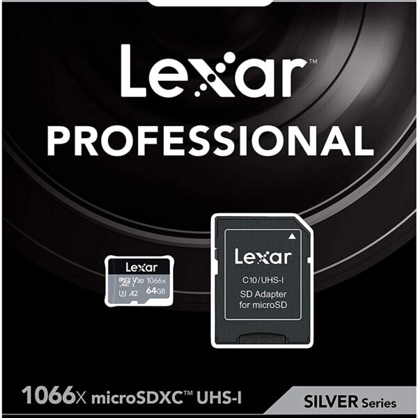 LEXAR MICRO SD XC 64GB 1066X UHS-I C10 V30
