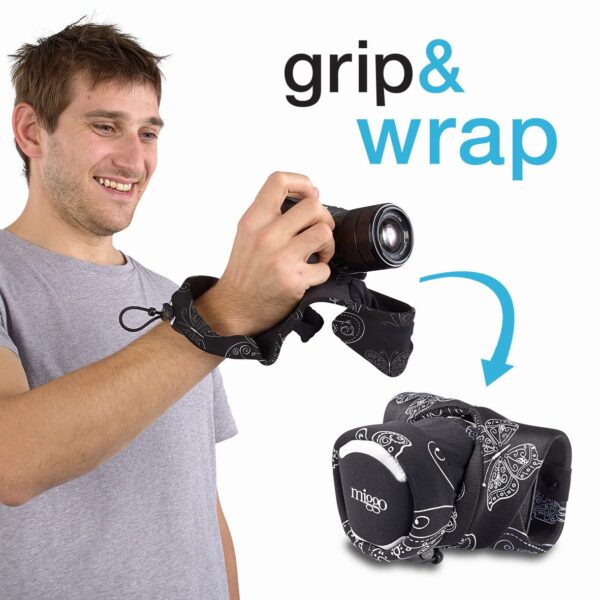 Miggo Grip & Wrap Fotocamera Spandex