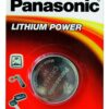 Panasonic Pila a bottone al litio CR2450 (620 mAh, 3 Volt)