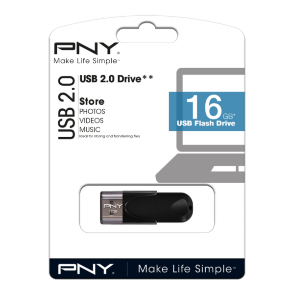 PNY 16GB FD16GATT4-EF USB DRIVES