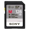 SONY SD XC 128GB M UHS-II U3 260MBS/100MBS CL.10 4K