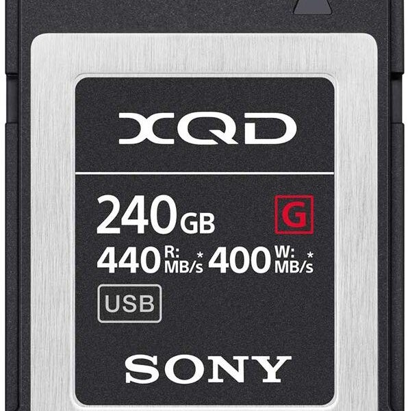SONY XQD SERIE G QDG 240GB 440MBS/400MBS