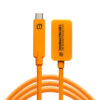 Tether Tools Tether Boost Cavo prolunga attiva Pro USB-C 4.6m Arancione