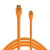 Tether Tools TetherPro cavo HDMI da Micro a HDMI 2.0 4.6m arancio