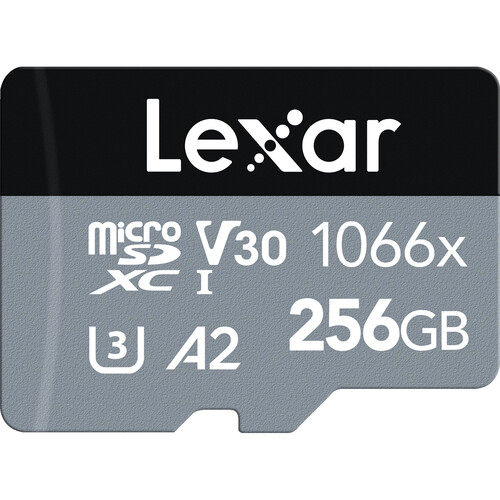 Lexar Professional Micro Sd 256Gb 1066X V30 Silver
