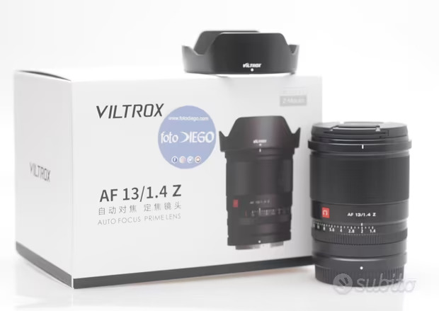 OBIETTIVO VILTROX AF 13 F/1.4 STM ASPH. NIKON Z