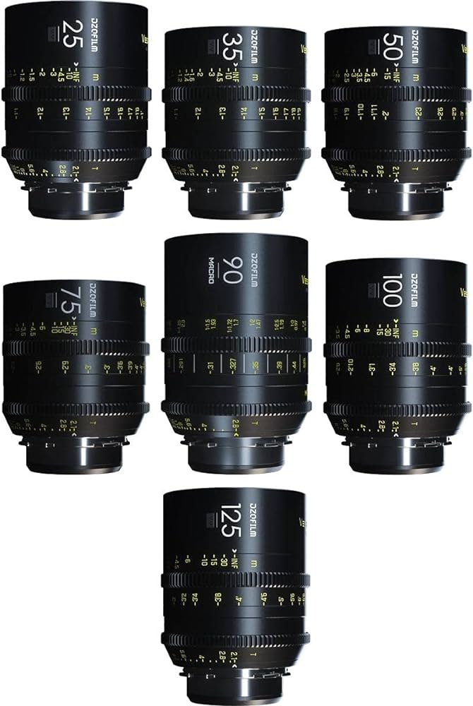 DZOFilm Vespid Fullframe Cinema Lens 7 Kit B PL / EF Mount