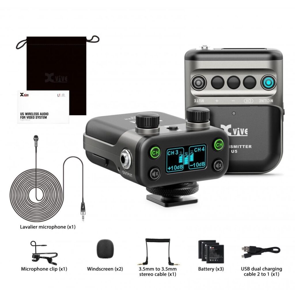 XVIVE MICROFONO WIRELESS U5