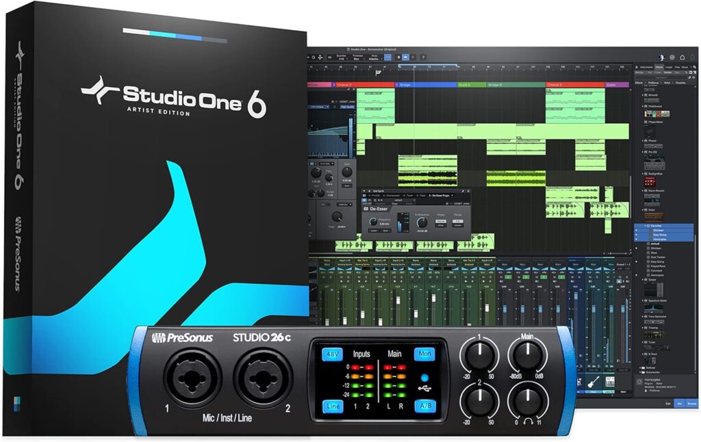 PreSonus Interfaccia Audio USB-C Studio 26C