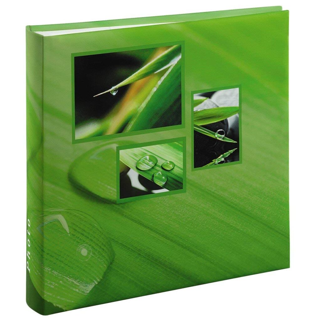 Hama Album porta foto Jumbo Singo, con velina 30x30, Verde