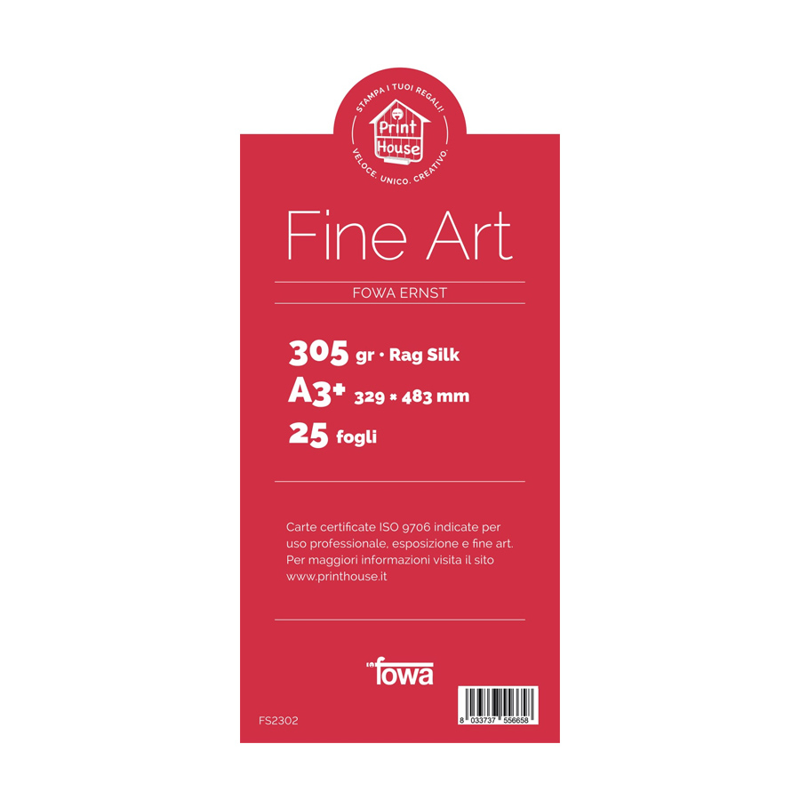 Fowa A3 + 25 fogli 310Gr - Art. FS2302