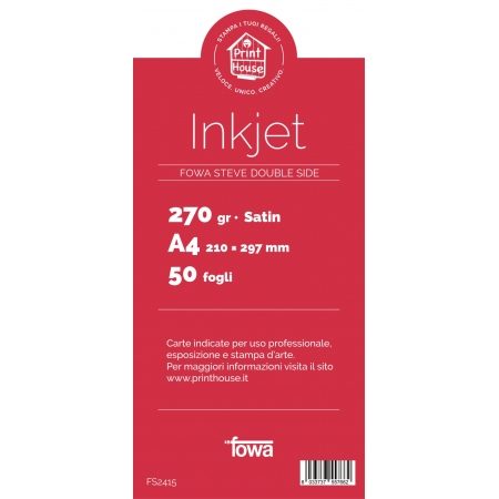 FOWA STEVE DS SEMIGLOSS 250G A4 50FOGLI FS2415