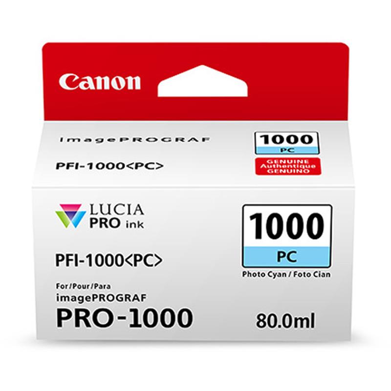 CANON PFI-1000 PC PHOTO CYAN 80ML