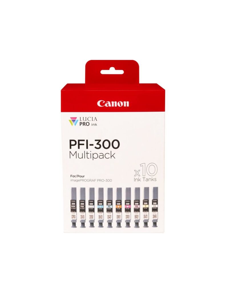 CANON MULTIPACK INK PFI-300 10 INK