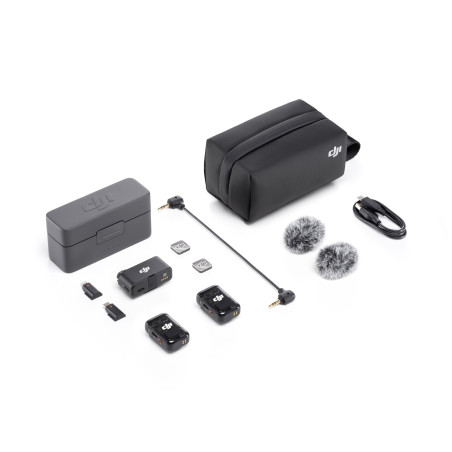 DJI Mic 2 (2 TX + 1 RX + Charging Case) - FotoDiego