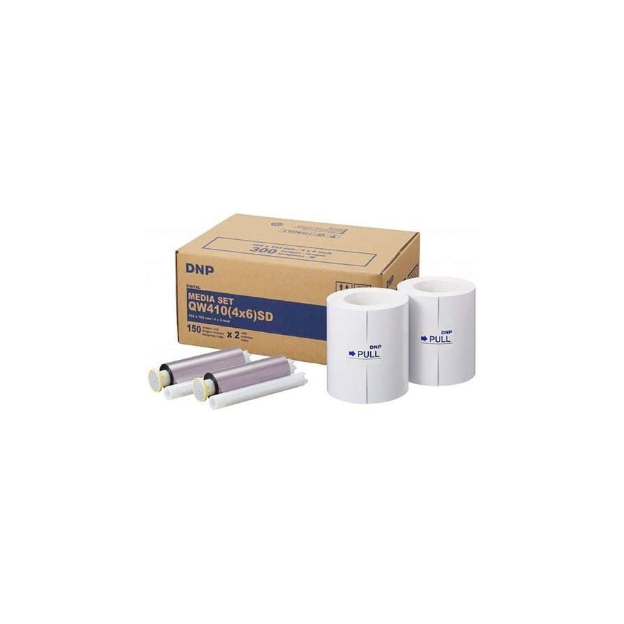 DNP MEDIA QW410 10X15 PREMIUM 300 STAMPE 4X6