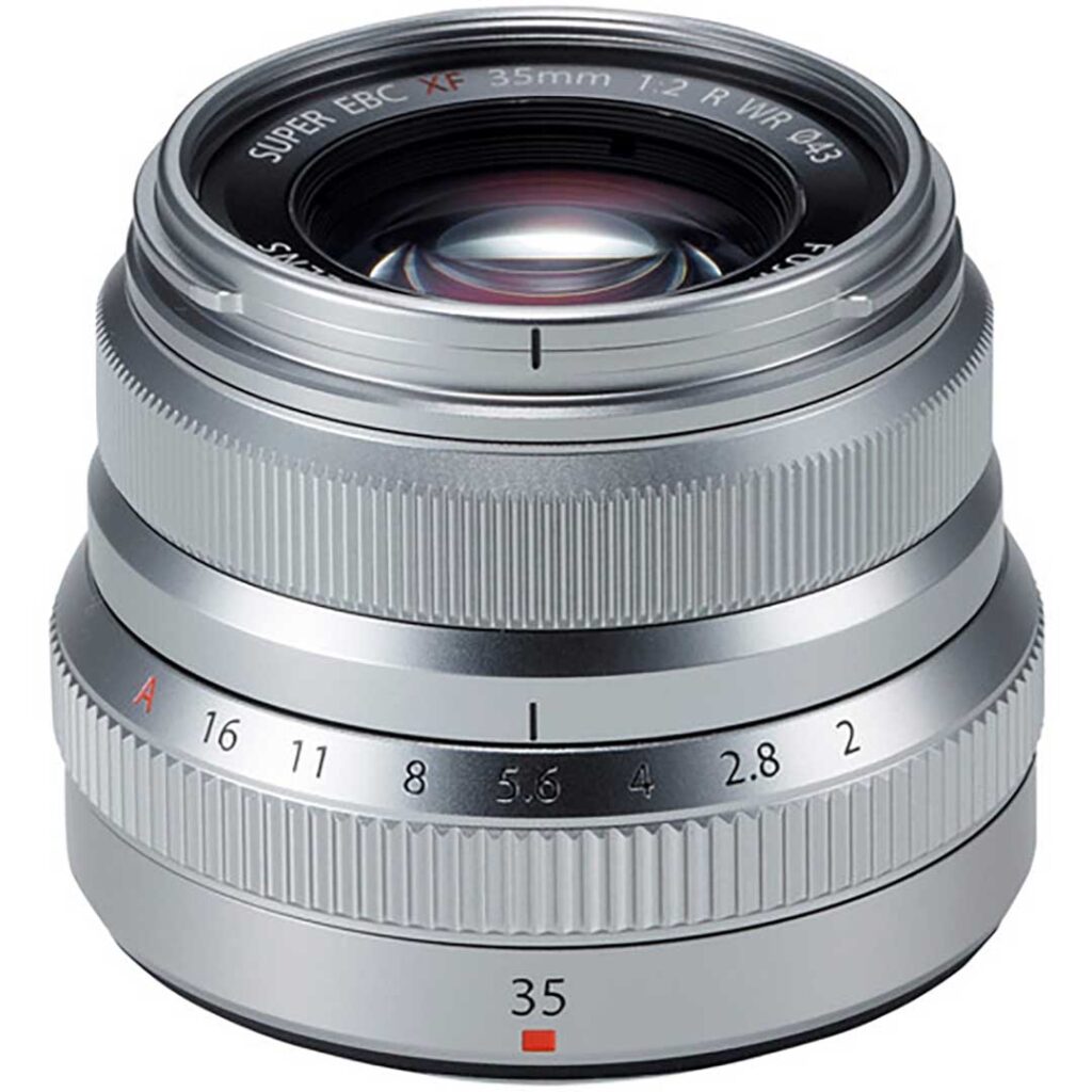 FUJI F XF 35 F2,0 R WR XSERIES SILVER