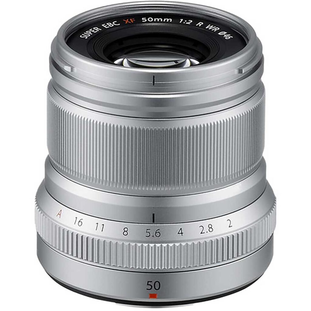 FUJI F XF 50 F2,0 R WR XSERIES SILVER