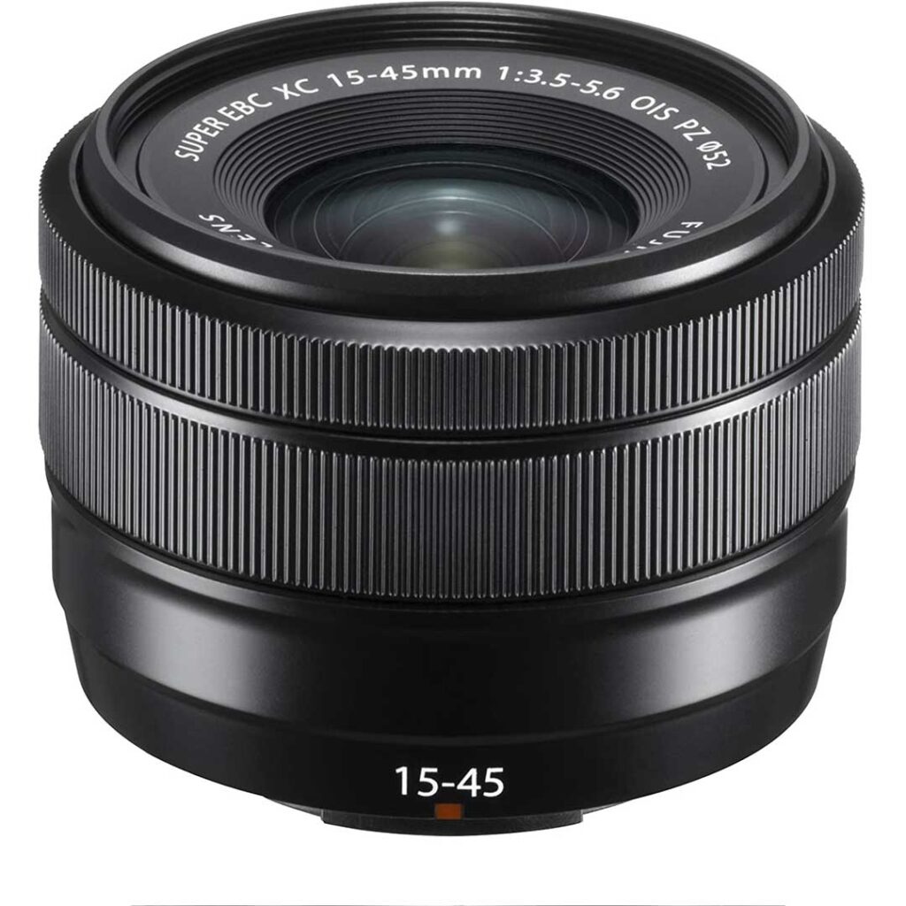 FUJI F XC 15-45 F3,5/5,6 OIS PZ BLACK XSERIES (KIT SCATOLA BIANCA)