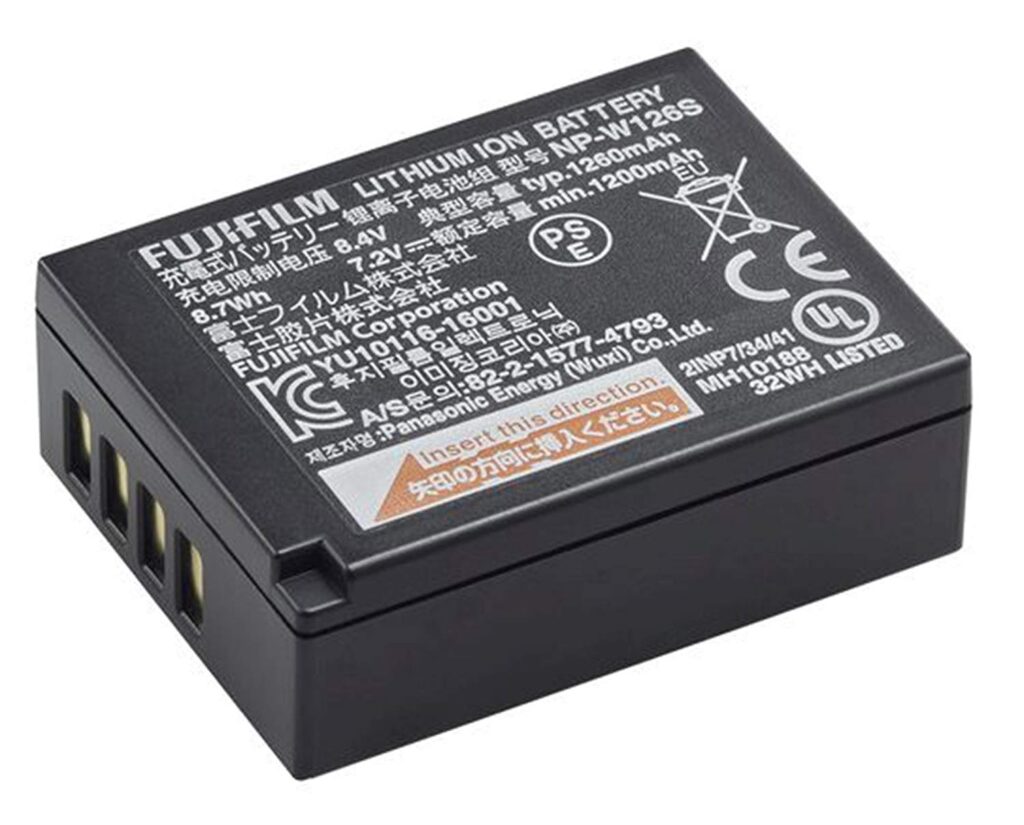 FUJI BATTERIA NPW126S LITIO