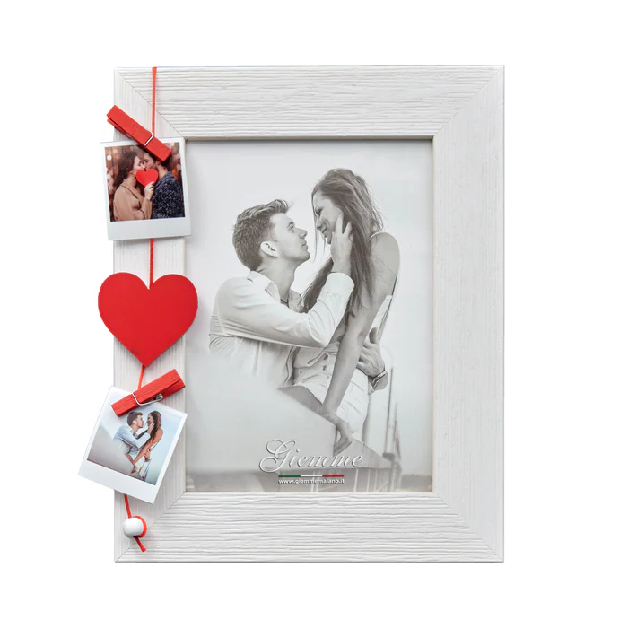 PORTAFOTO LEGNO 13X18 LOVE