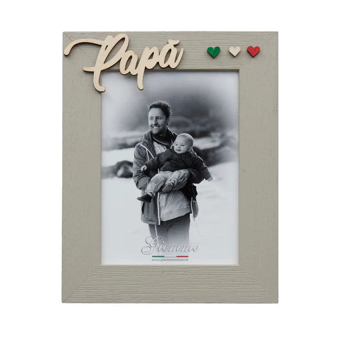 PORTAFOTO IN LEGNO 13X18 PAPA'