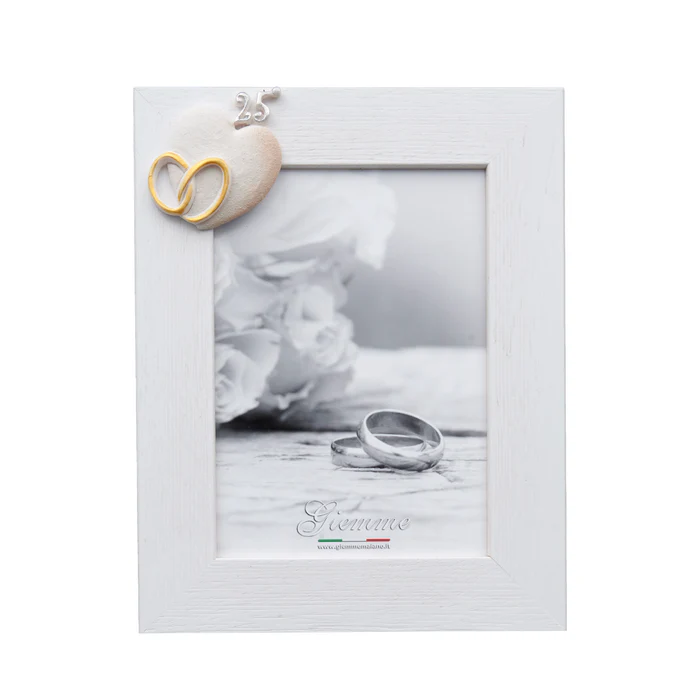 PORTAFOTO LEGNO 13X18  CON APPLICAZIONE 25°