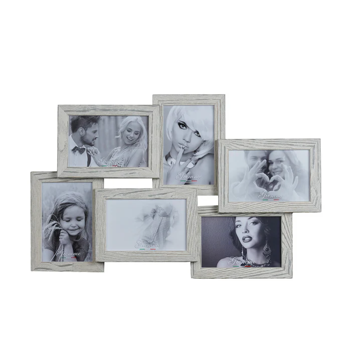 CORNICE MULTIPLA PARETE 6X10X15 NERA (51X32)