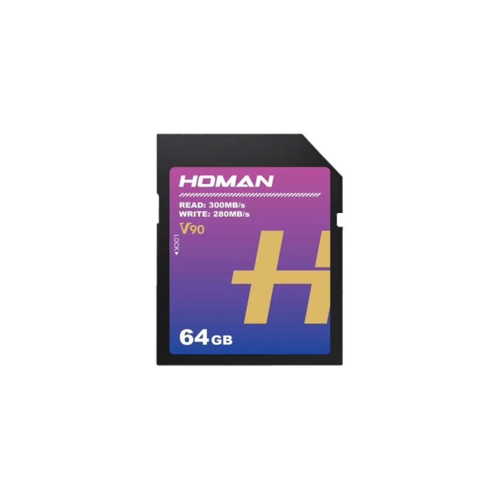 HOMAN UHS II SD Card V90 64GB