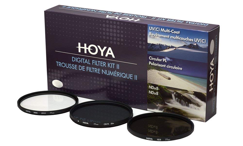 Hoya Set di filtri per obiettivo, 46 mm (UV-PL-ND8)