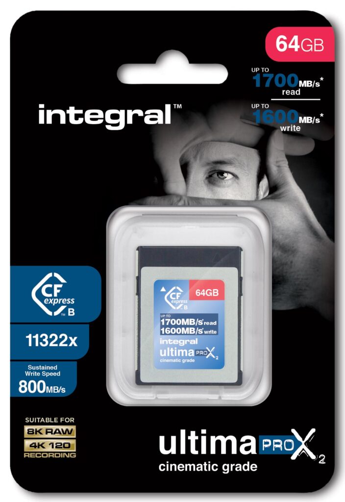 INTEGRAL CF EXPRESS 64 GB 1700/1600 MB/s CINEMATIC