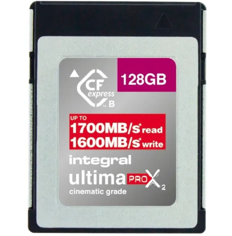 INTEGRAL CF EXPRESS 128 GB 1700/1600/S800 CINEMATIC