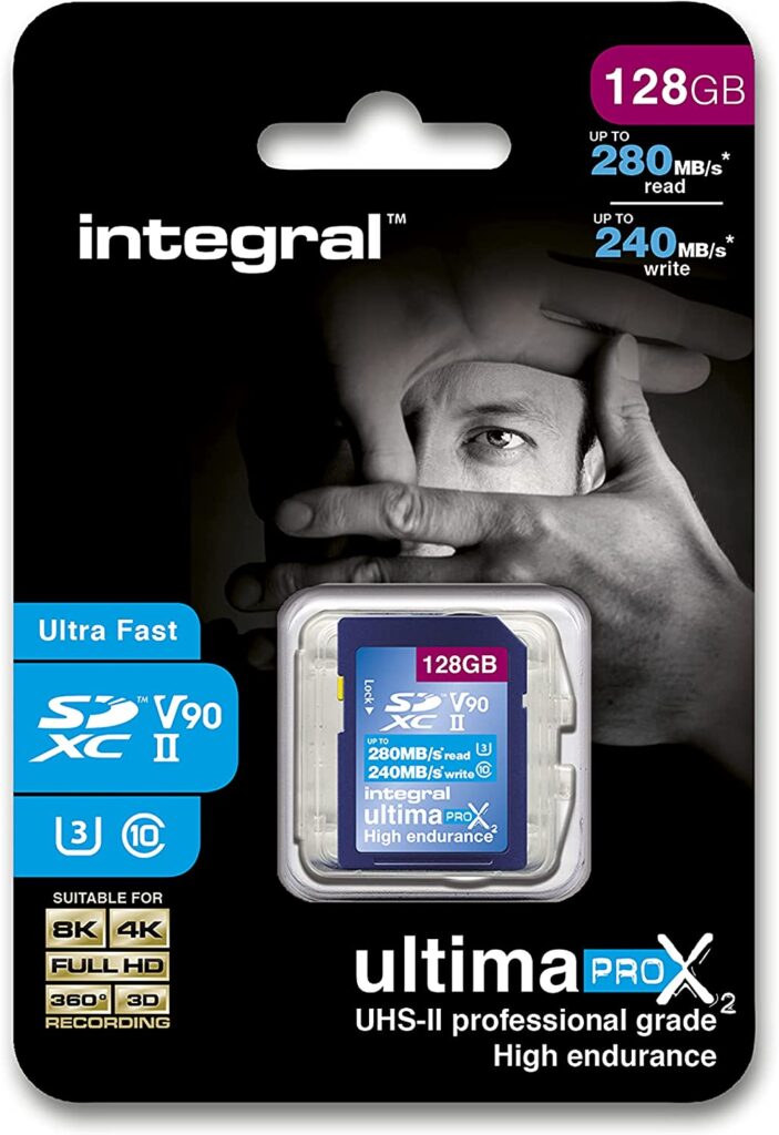 INTEGRAL SD 128 GB CLASSE 10 280/240MB - V90