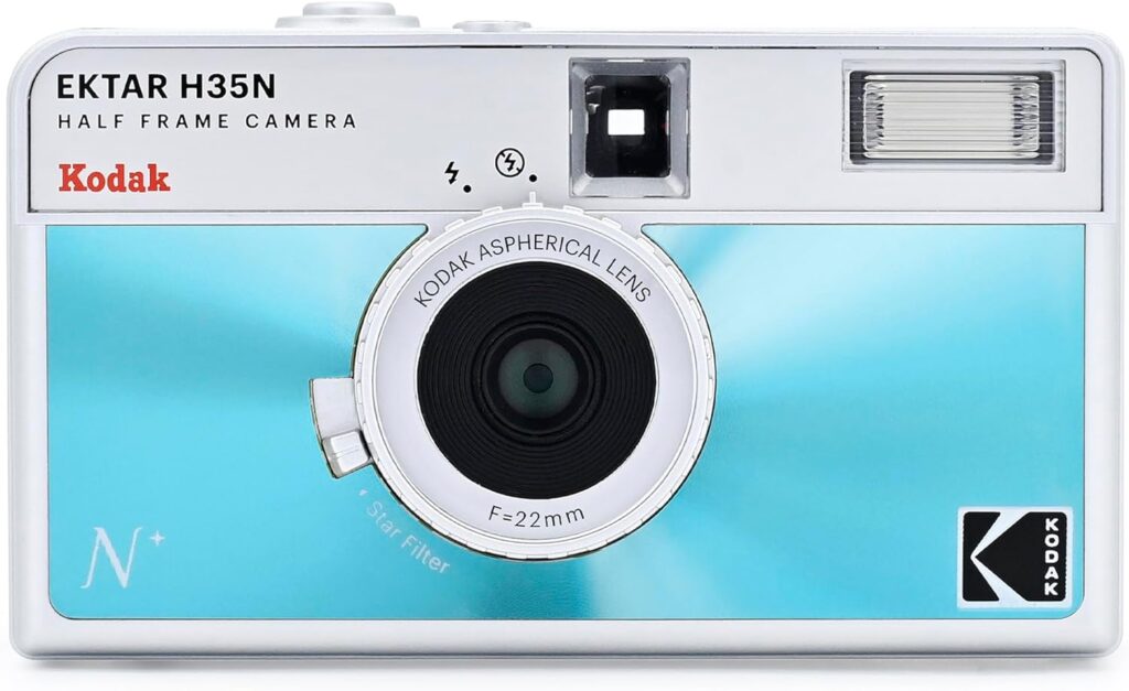 Kodak Ektar H35N Camera NEW Glazed Blue
