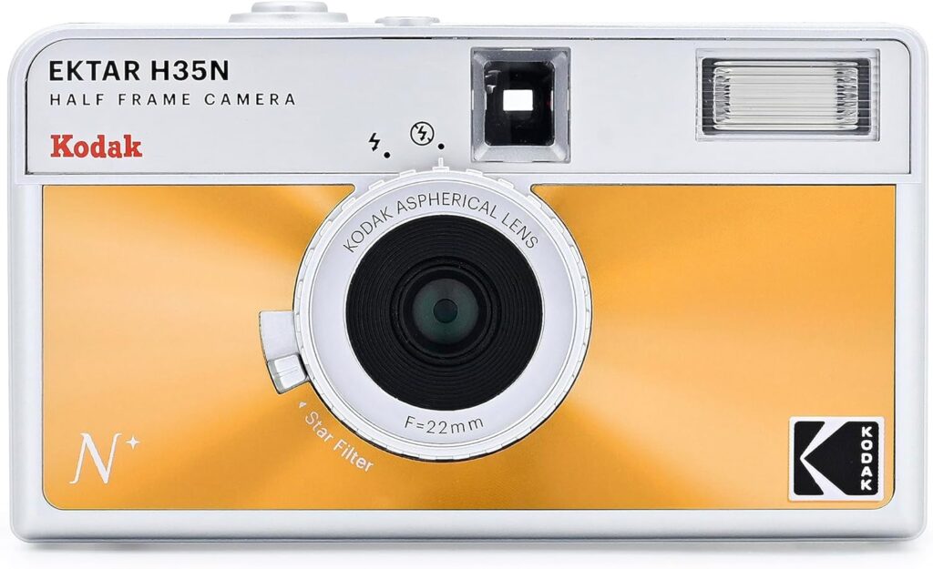 Kodak Ektar H35N Camera NEW Glazed Orange