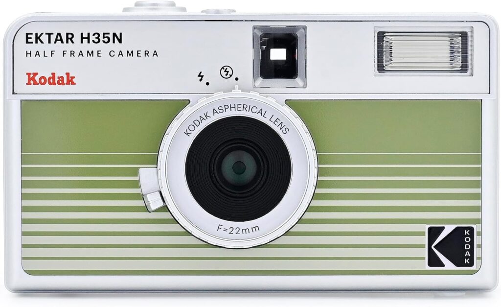 Kodak Ektar H35N Camera NEW Striped Green