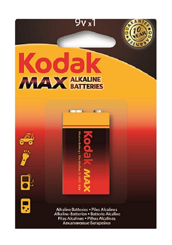 KODAK 9V-1 MAX TRANSISTOR BLISTER