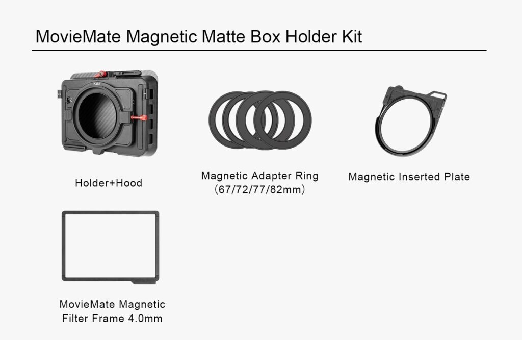 KASE FILTRO MOVIEMATE MAGNETIC MATTEBOX HOLDER KIT