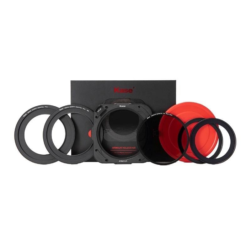KASE FILTRO ARMOUR HOLDER LEVEL KIT (HOLDER/CPL/SQUARE FRAME/ADAPTER RINGS/STEP UP RINGS)