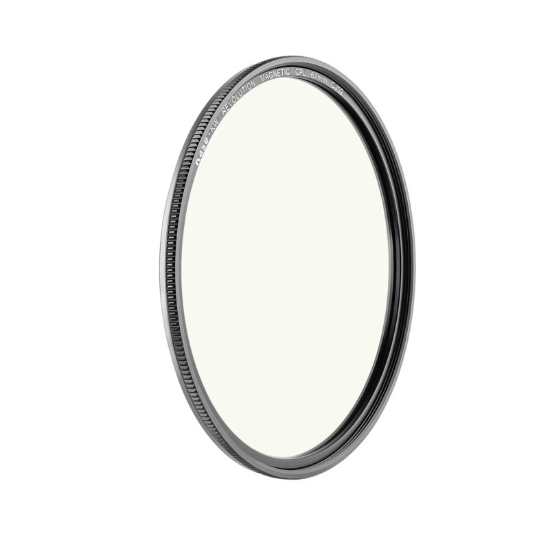 KASE KW REVOLUTION CPL WITH MAGNETIC ADAPTER RING - ARGENTO 67MM